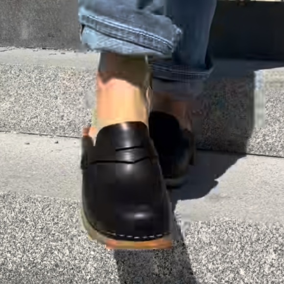 Free People Swedish Hasbeens NWT Loafer Slip In Clog Comfortable Fun Style ❤️🌈 - Picture 5 of 15